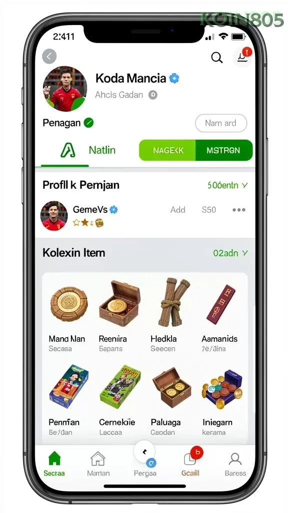koin805 Tangkapan Layar Resmi APK